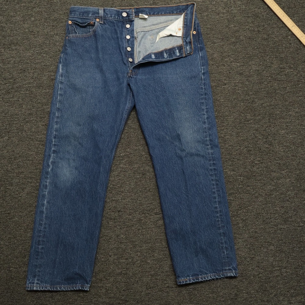 VTG Levi's 501 XX Jeans Vintage Shrink To Fit Made In Mexico Mens 36x31 (34x28)